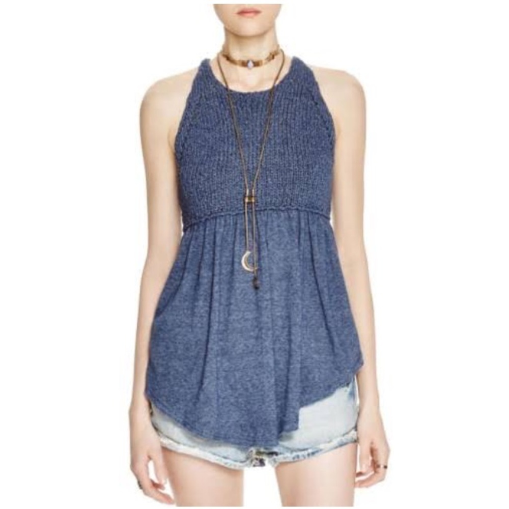 Authentic Free People Knit Racerback Tank Top