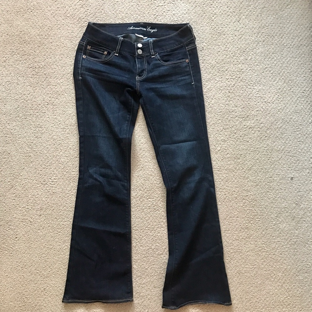 American Eagle dark wash Artist Jeans