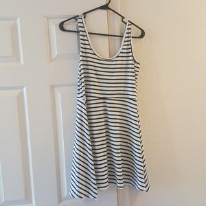 Black and white dress