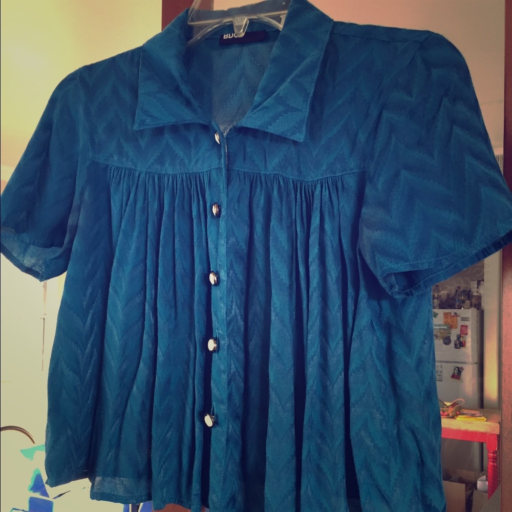 Crop top blouse