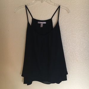 Forever 21 Black Flowy Tank Top