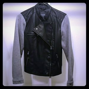 Aéropostale Bomber Jacket with Cotton Sleeves