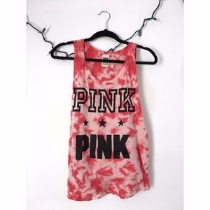 PINK / Tye-Dye Tank Top