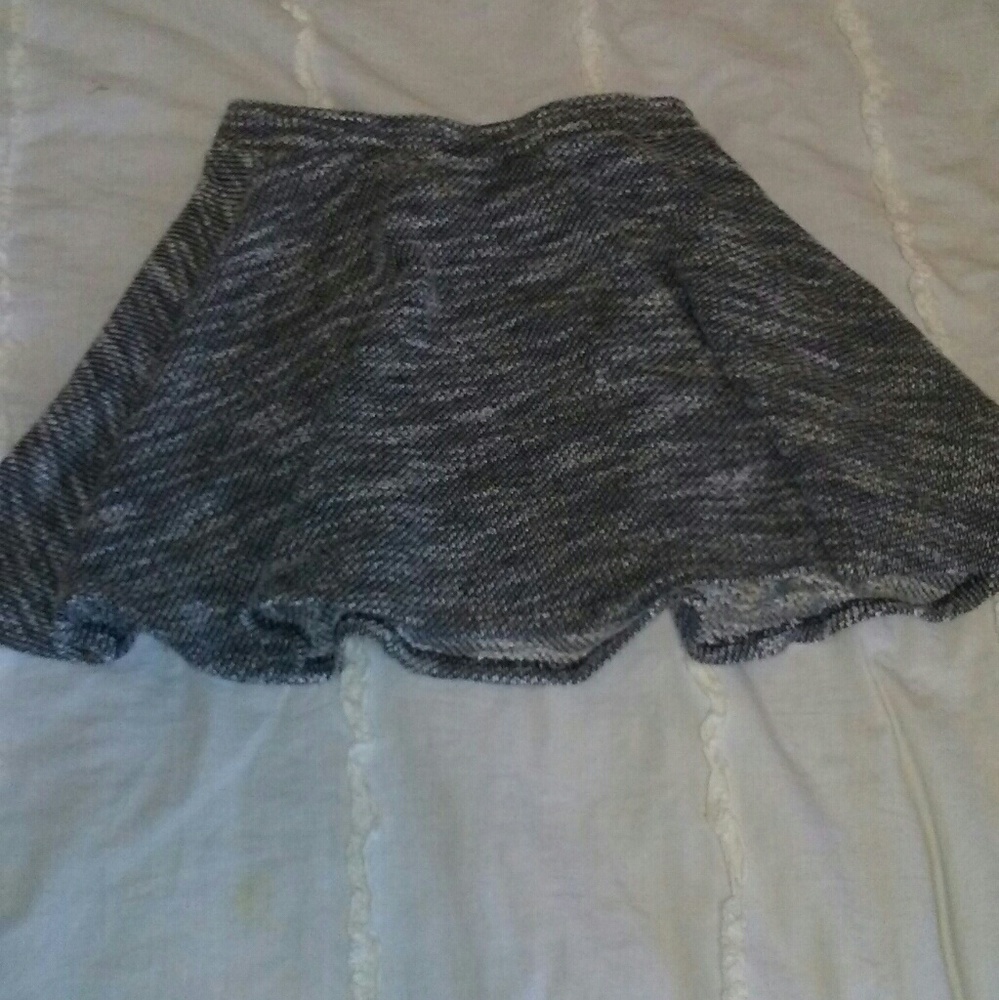Knitted skater skirt