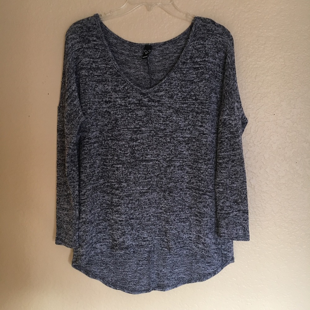 VNeck Knit Flowy Oversized Dolman/Pullover Sweater