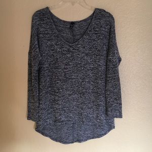 VNeck Knit Flowy Oversized Dolman/Pullover Sweater