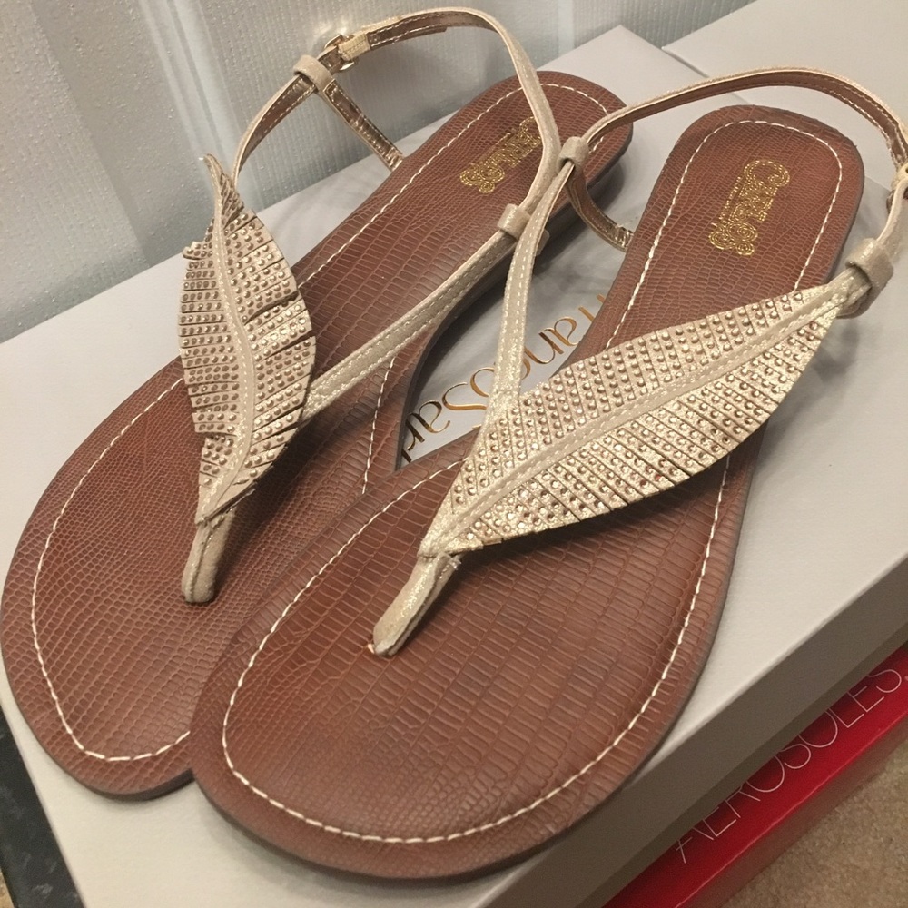 Beautiful slingback sandals