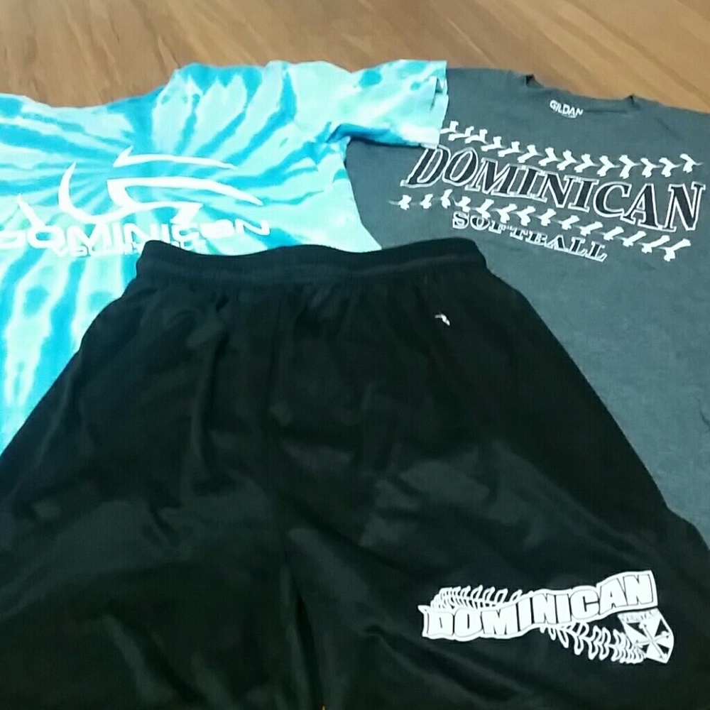 DOMINICAN HIGH SCHOOL T-SHIRTS & BASKETBALL SHORT