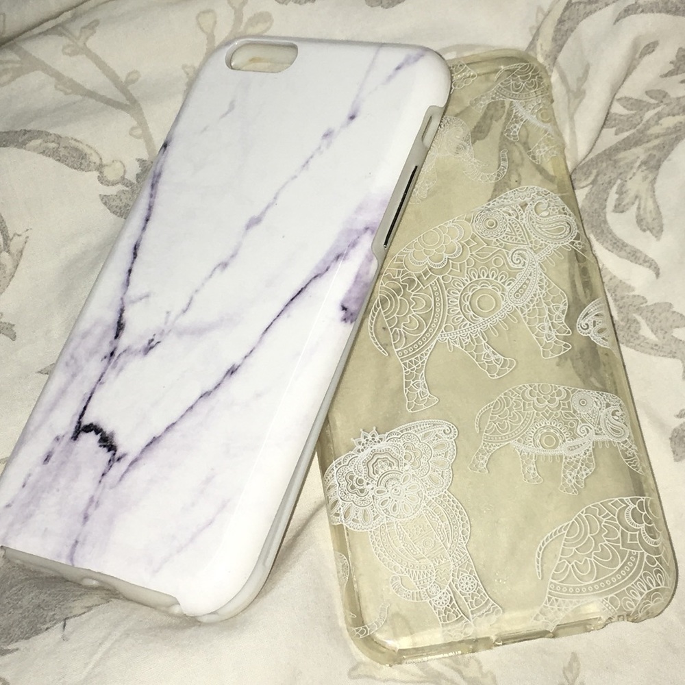 MARBLE AND ELEPHANT CASE TOGETHER!!!
