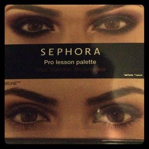 Sephora Pro lesson Palette - Brown Eyes, Smoky
