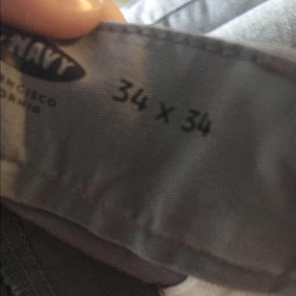 Old Navy Grey Chinos slim fit - Picture 4 of 4