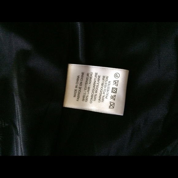 Helmut Lang Asymmetric Leather and Wool Dress - Picture 6 of 6