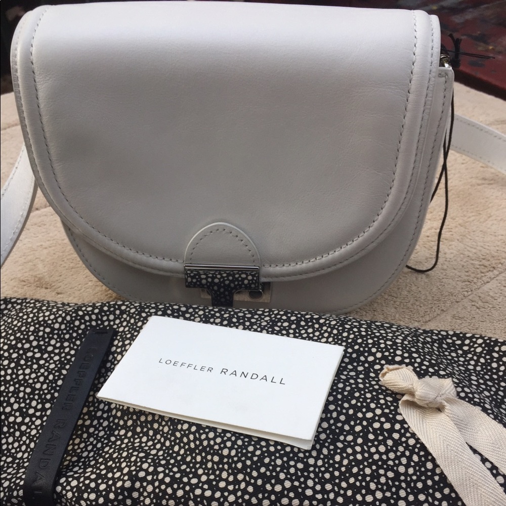 LOEFFLER RANDALL Saddle cross body bag - Picture 1 of 4