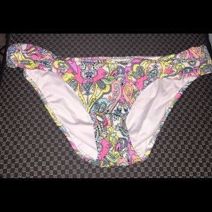 Victoria's Secret Pattern Bathing Suit Bottoms