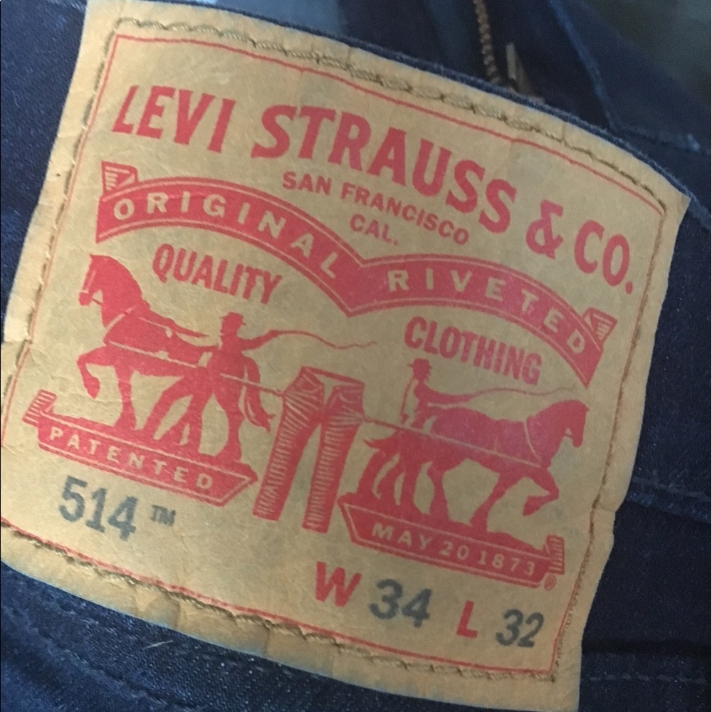 Levi's 514 34 x 32
