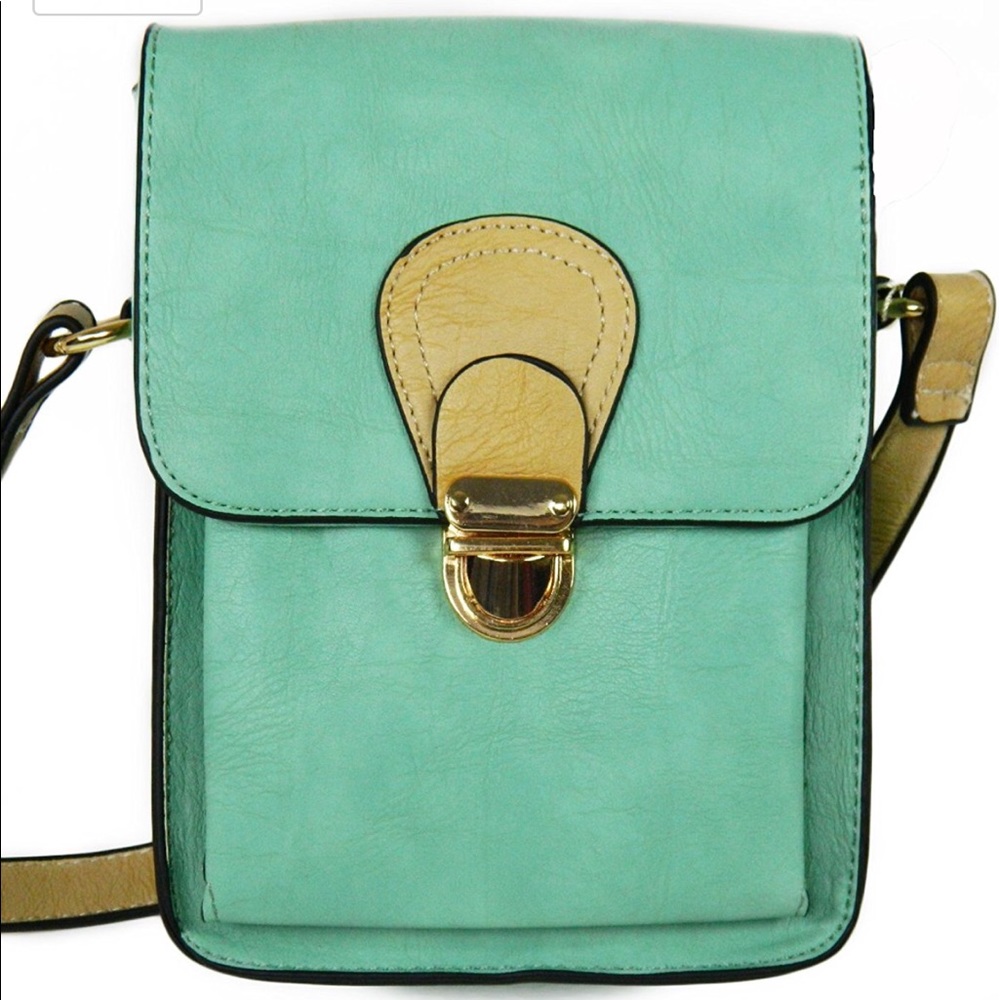 Brand New Mint Crossbody Messenger Shoulder Bag - Picture 1 of 4