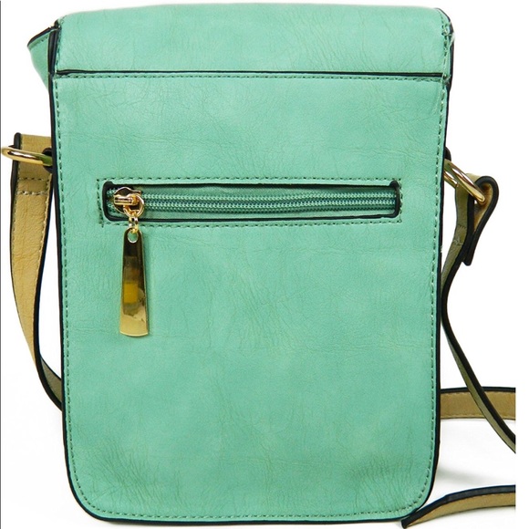 Brand New Mint Crossbody Messenger Shoulder Bag - Picture 2 of 4
