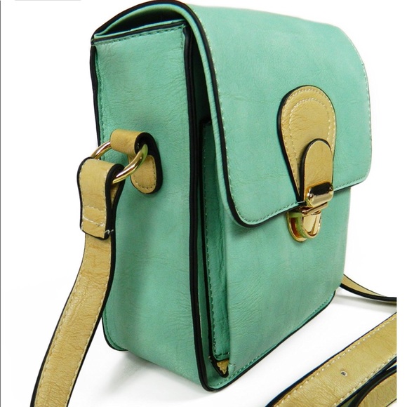 Brand New Mint Crossbody Messenger Shoulder Bag - Picture 3 of 4