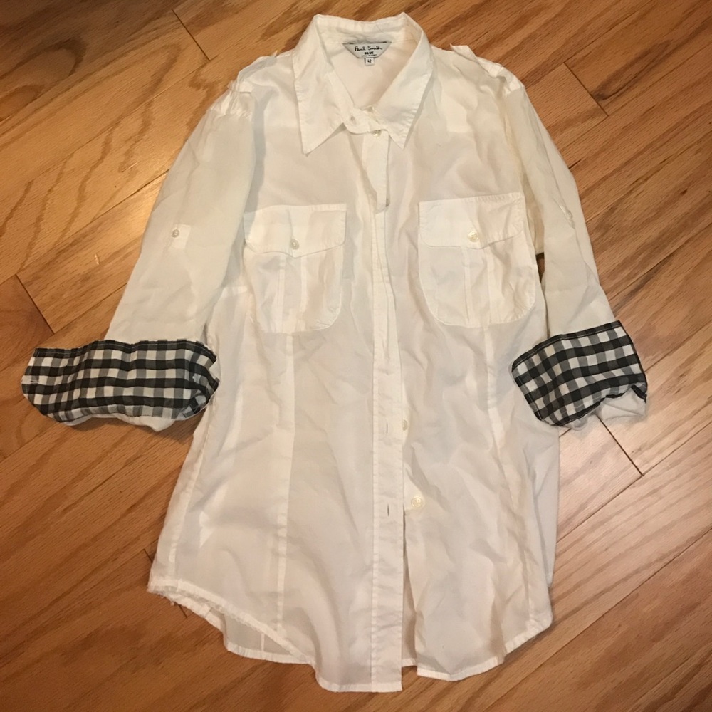 Paul smith blue blouse