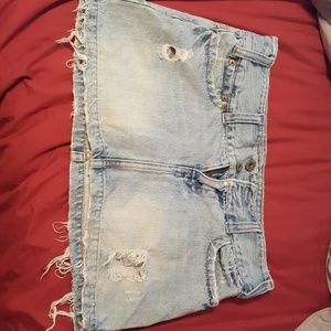 Jean skirt