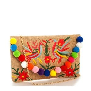 🌺Pompom clutch 🌺