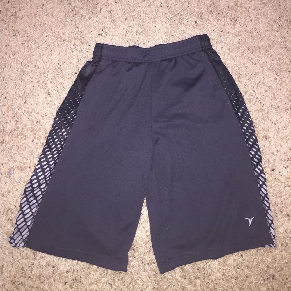 Dark grey basketball shorts