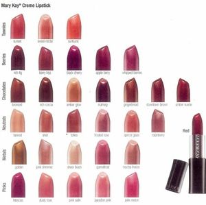 MaryKayCremeLipstick WHIPPEDBERRY & REALLYRED