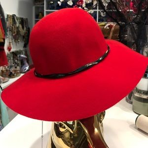 Red Wool Hat