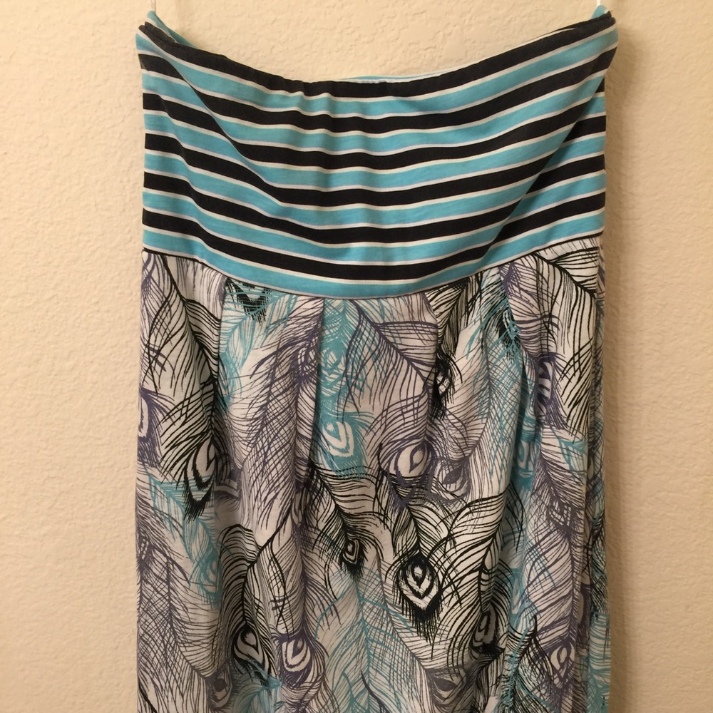 Element Strapless Maxi Dress