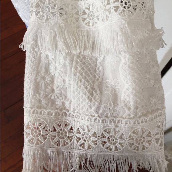 Storets Crochet Off the Shoulder Top - Picture 3 of 5