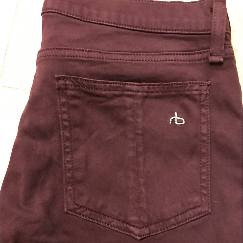 Rag & Bone legging fit jeans. Size 28. - Picture 4 of 4