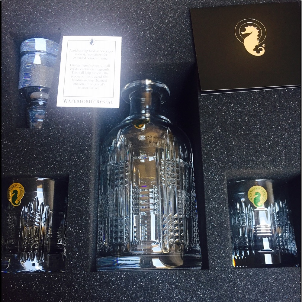 **SOLD** Waterford Dungarvan Crystal Decanter