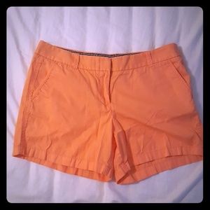 Sherbert J crew Chino shorts