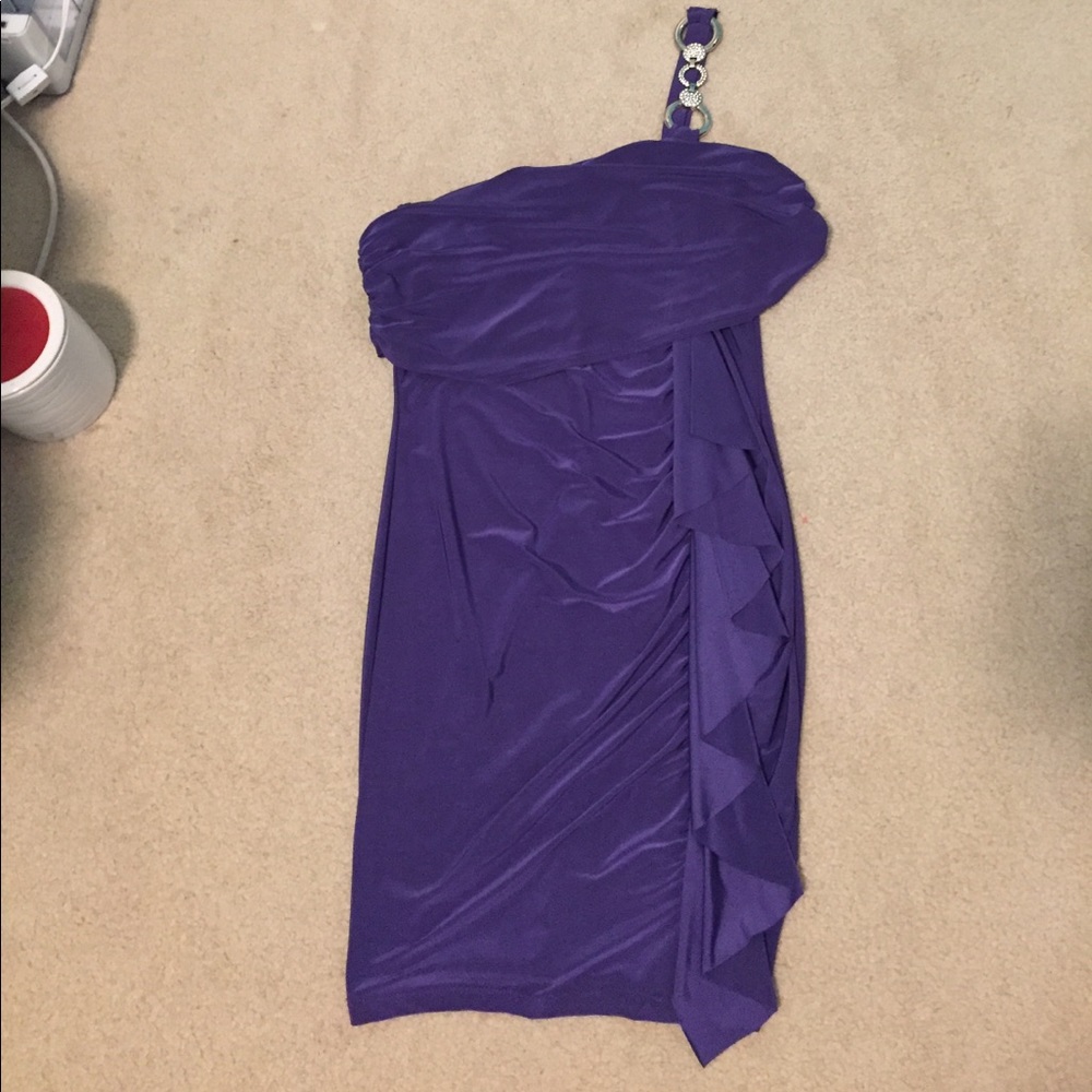 Purple dress