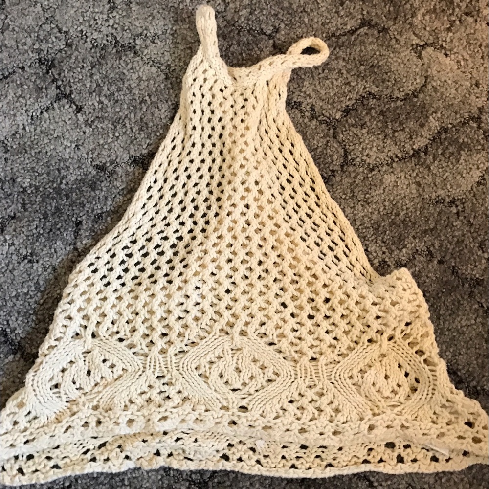 Urban outfitters knit crochet top