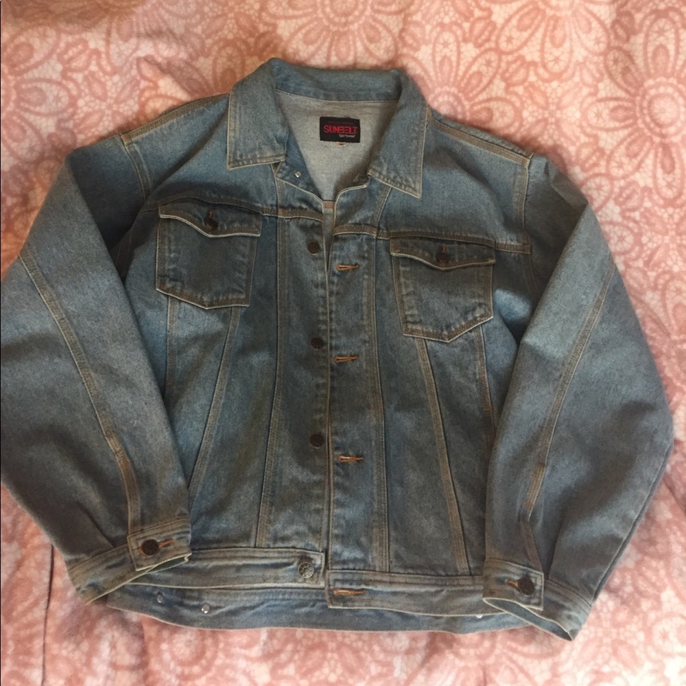 Oversized Vintage Jean Jacket
