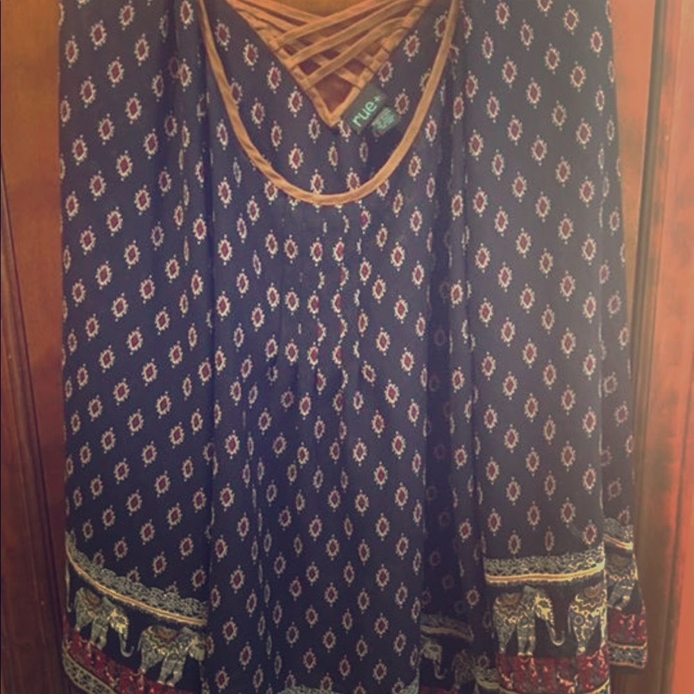 Bohemian Elephant Blouse
