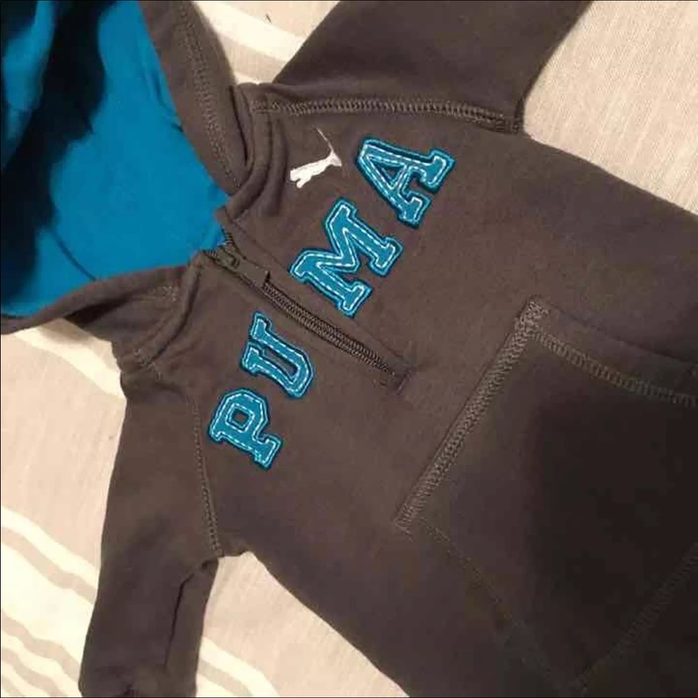 Baby boy Puma hoodie one piece
