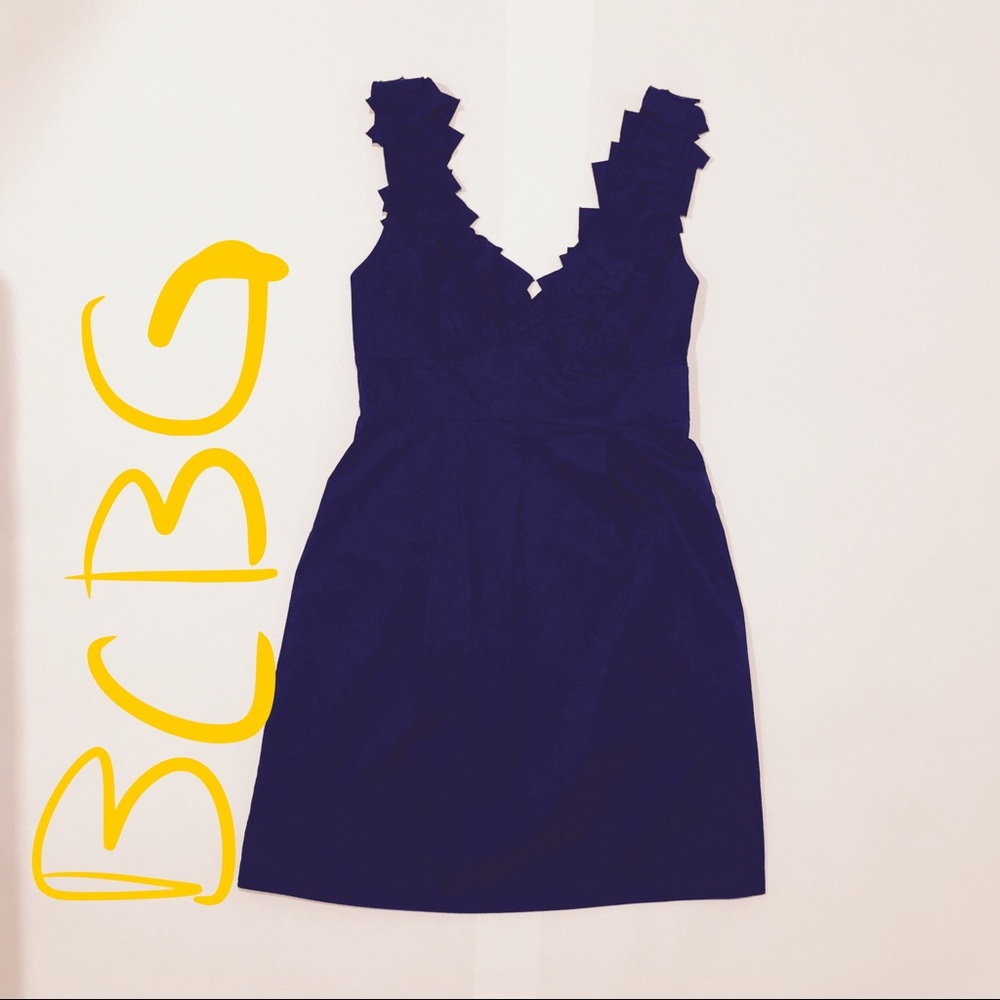 BCBG Navy Dress