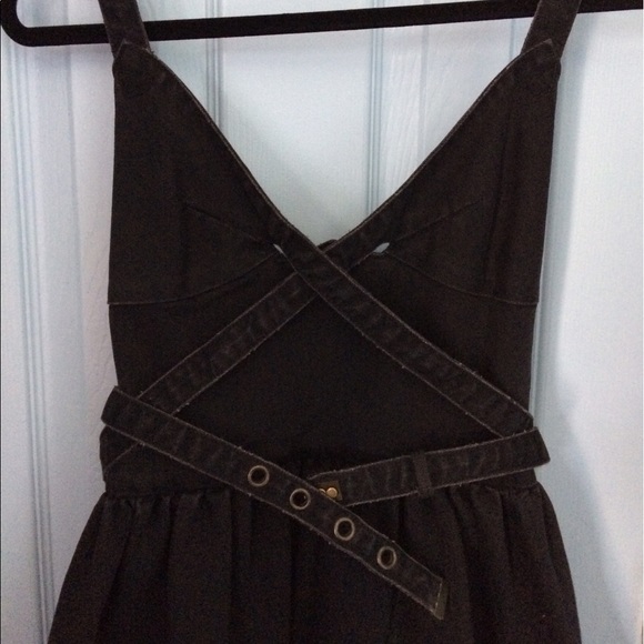 Current Elliott 'The Strappy' Denim Dress, Small - Picture 3 of 6