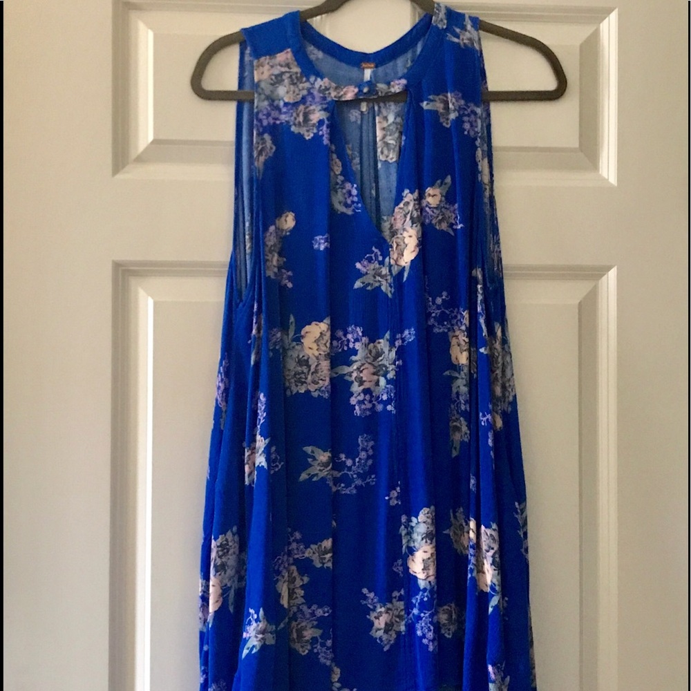 NWOT Free People sleeveless tunic. Never worn.