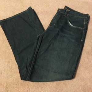 Dark wash jeans