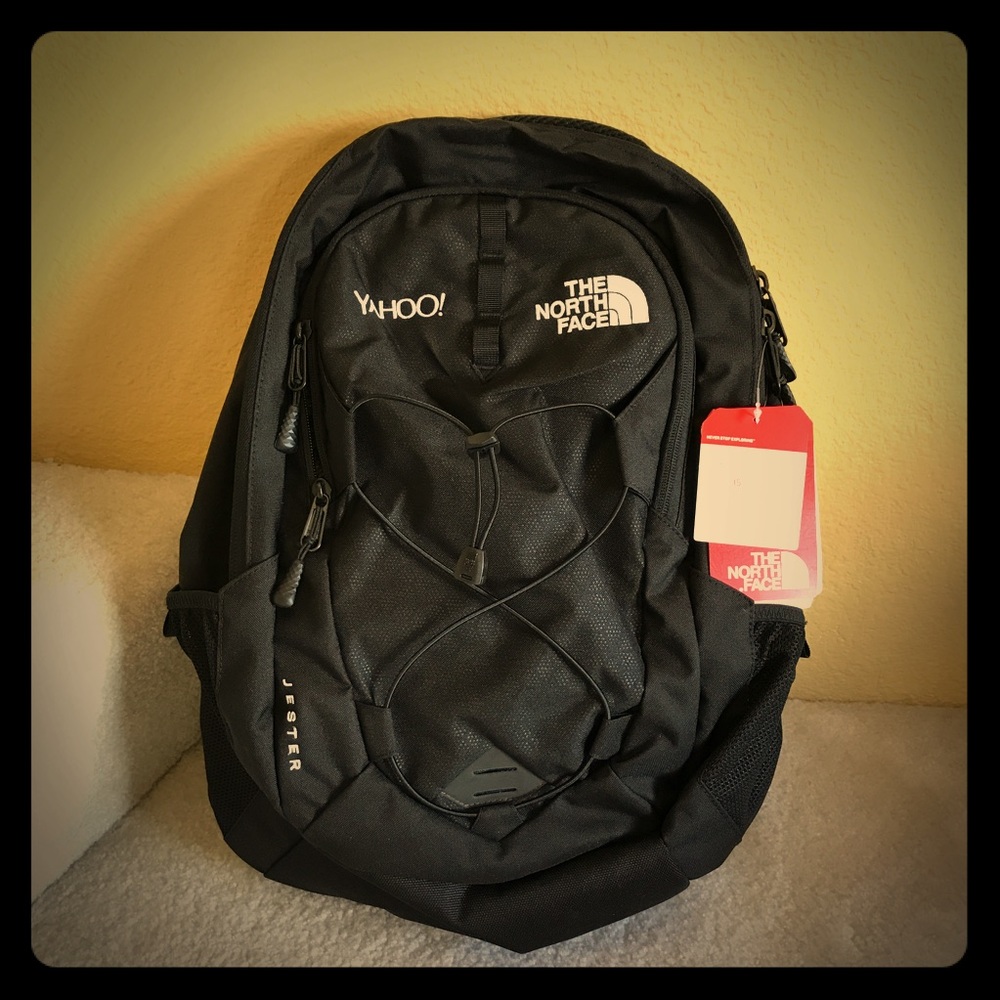 🎒THE NORTH FACE JESTER 🎒black backpack BNWT