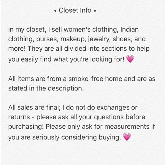 • CLOSET GUIDELINES • 📝🔒 - Picture 3 of 4