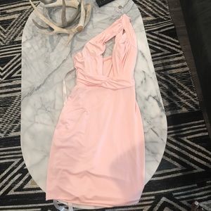House of CB Marissa pale pink XS dress
