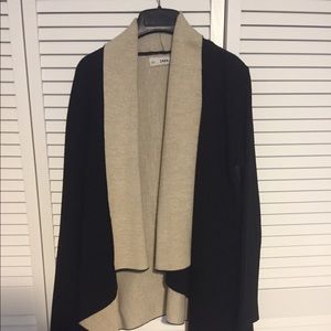 Zara long heavy knit wrap cardigan