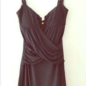 Black cocktail dress