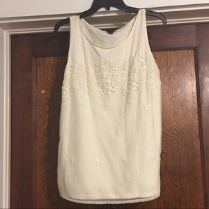 Ann Taylor Lace shell 🐚