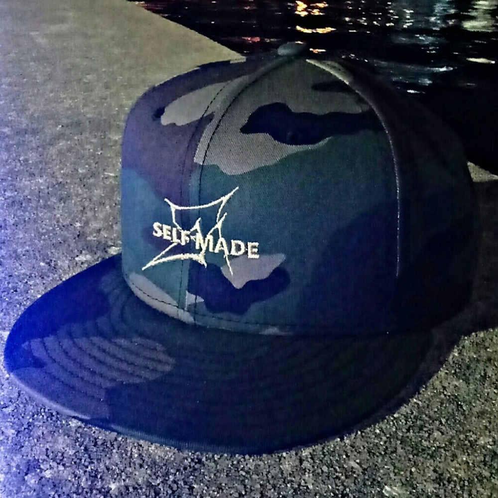 Selfmade camo hat