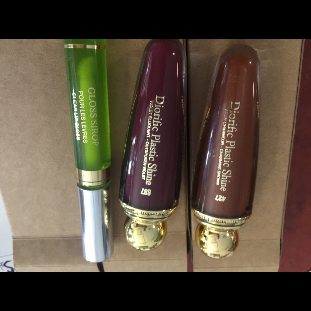 3 Christian Dior Lipgloss. NEW & LONG LASTING